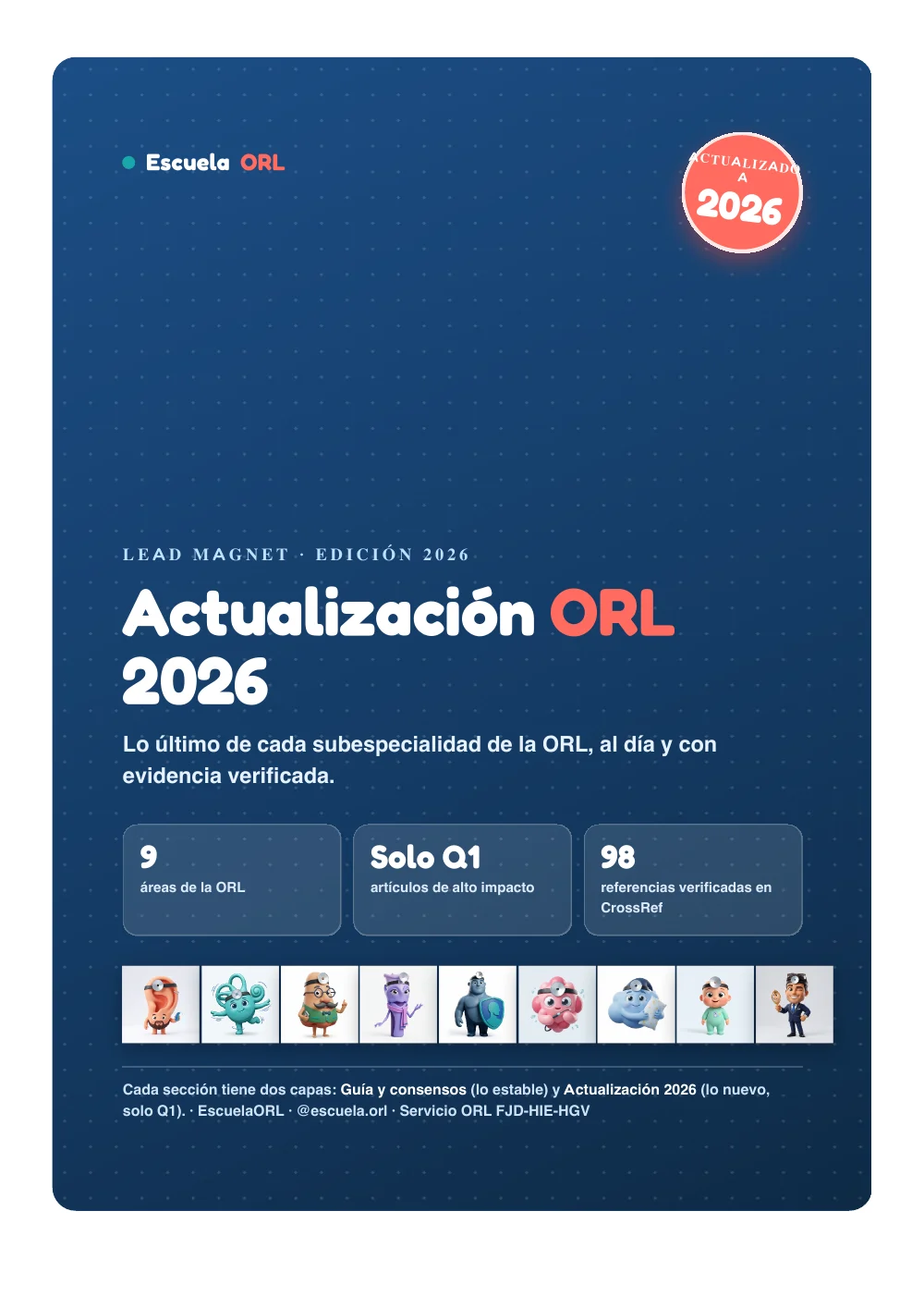 Portada completa de Actualización ORL 2026