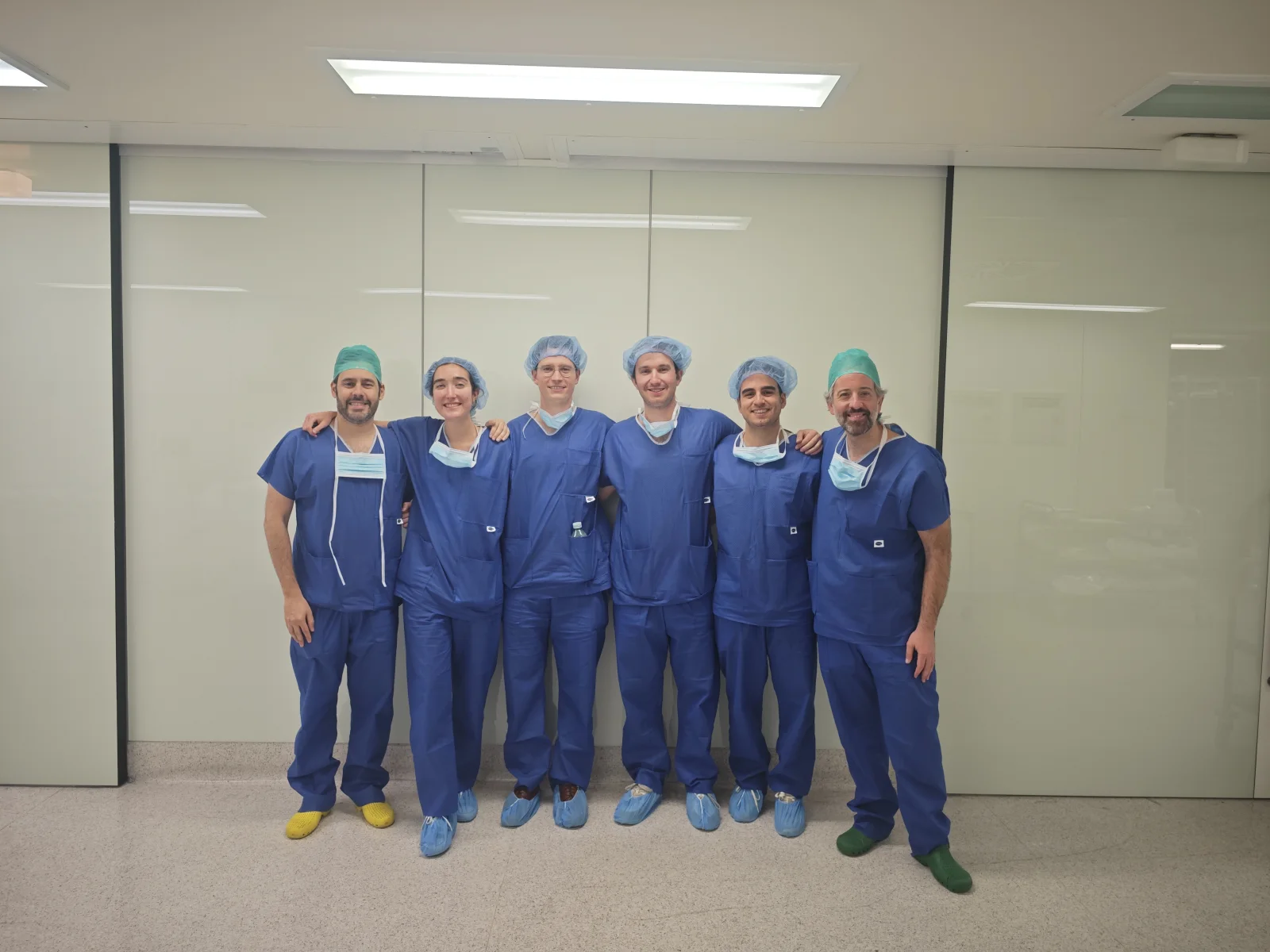 Fotografía de grupo del curso de septoplastia de marzo de 2025